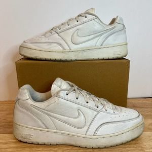Nike Court Vision Low ‘Triple White’ Size 10.5 Vintage